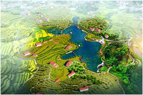 筠連縣石林湖景點建設將于6月底完工，打造旅游新亮點